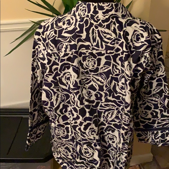 2 for $20 coldwater creek plus size button down - Picture 3 of 5